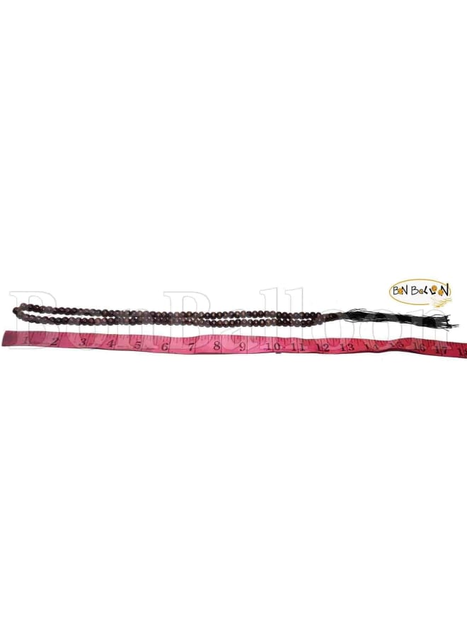 مجموعة 7 خرزات صلاة إسلامية مصنوعة يدويًا 99 مسبحة خشبية تسبيح تسبيح سيبها مسبحة صبحة مسبحة إسلامية إسلامية قلق الخرز صلاح صلاة نماز الله محمد ذكر ذكر ذكر - Image 3