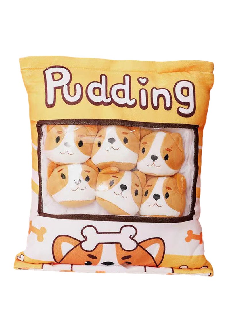 Creative bagged round toys cute cartoon dolls a big bag of creative plush toys  - Image 1