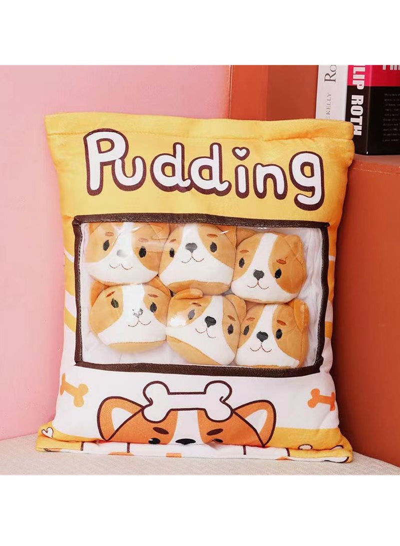 Creative bagged round toys cute cartoon dolls a big bag of creative plush toys  - Image 2