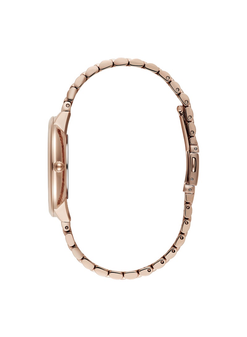 OLIVIA BURTON ROUND ANALOG WOMEN'S LIGHT ROSE GOLD CASE WATCH - 24000139 - Image 4