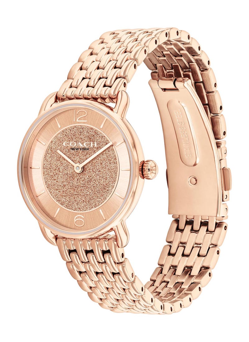 COACH COACH ROUND ANALOG WOMEN'S ROSE GOLD CASE WATCH - 14504371  - Image 1