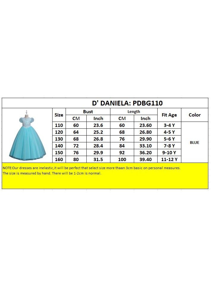 D'Daniela Sequin Bodice Tulle Dress - Image 3