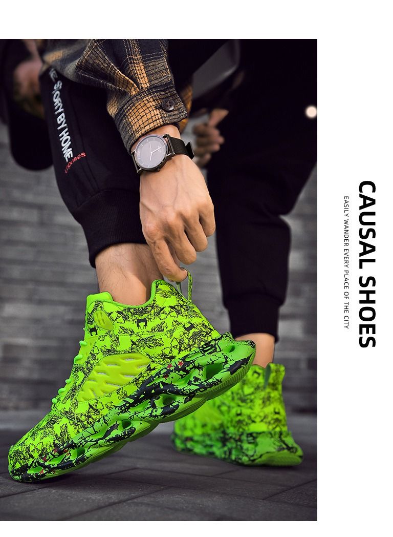 NIBEMINENT Men's Basketball Shoes Casual Sneakers  - Image 4