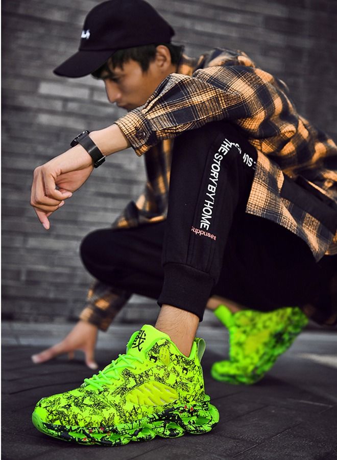 NIBEMINENT Men's Basketball Shoes Casual Sneakers  - Image 3
