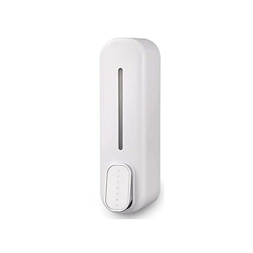 Volo Hand Soap Dispenser Wall Mounted White/Liquid Shampoo Shower Container/ABS Soap Holder for Bathroom/Kitchen (Pack of 1) - Image 1