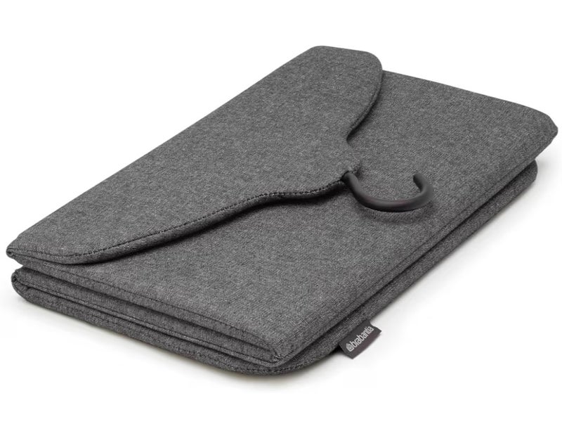 Brabantia - Foldable Steam Board - for High Pressure Clothes Steaming - Solid Heat Resistant Surface - Versatile Hanging Hook - Easier Steaming with Handheld Steamers - 40 x 85 cm - Pepper Black - Image 3