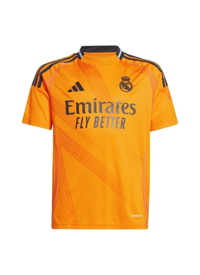 Adidas Adidas Real A Jsy Y Orange Football Jerseys For Boys 128