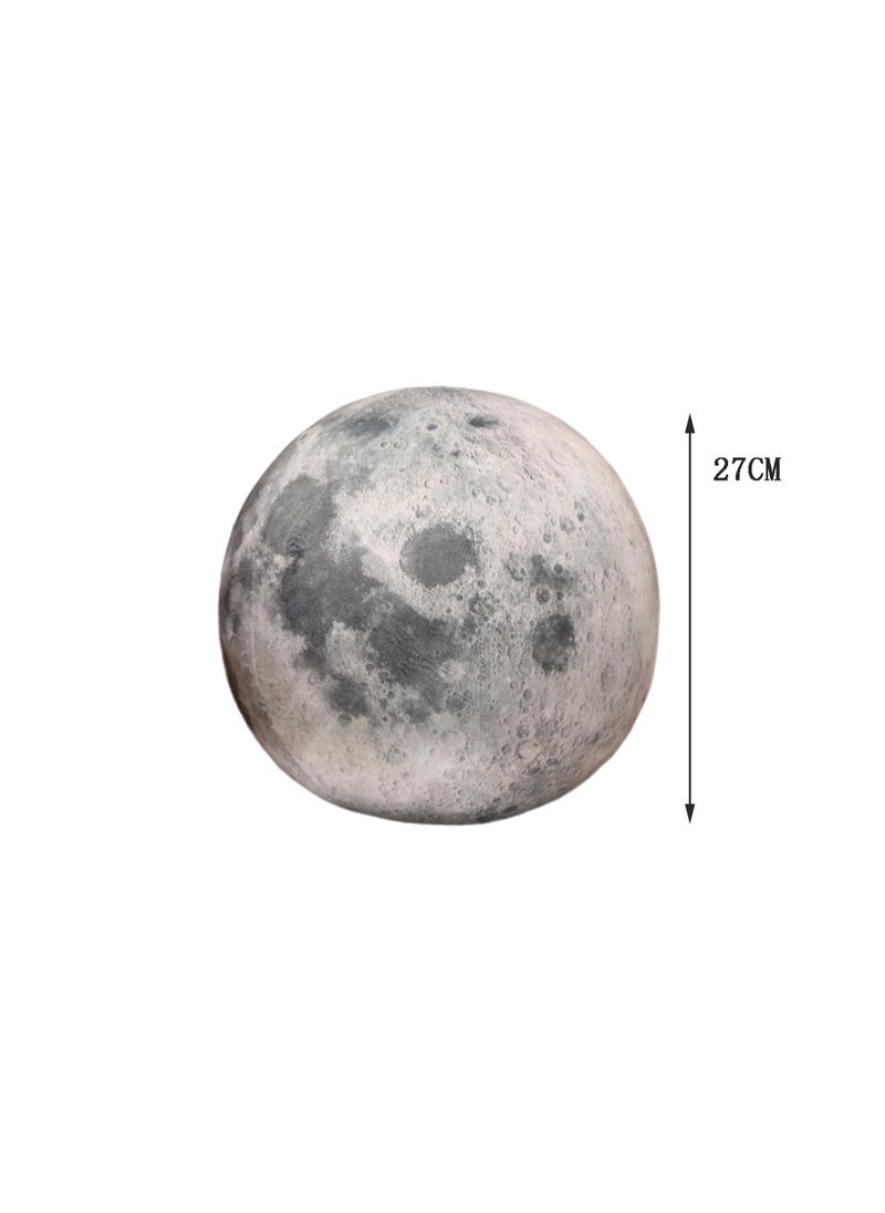 Generic - 27 CM Planet Series Moon Plush Toy Soft Stuffed Cartoon Doll For Girls And Boys All Ages Gift - Image 1
