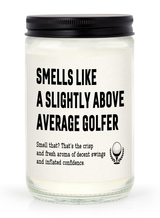 Petalsun Golf Gifts for Men Women, Funny Gifts for Golfer, Golf Themed Candle, Birthday Gift for Above Average Golfer Friend Boyfriend Husband Dad Mom - Lavender(7oz) - Image 1