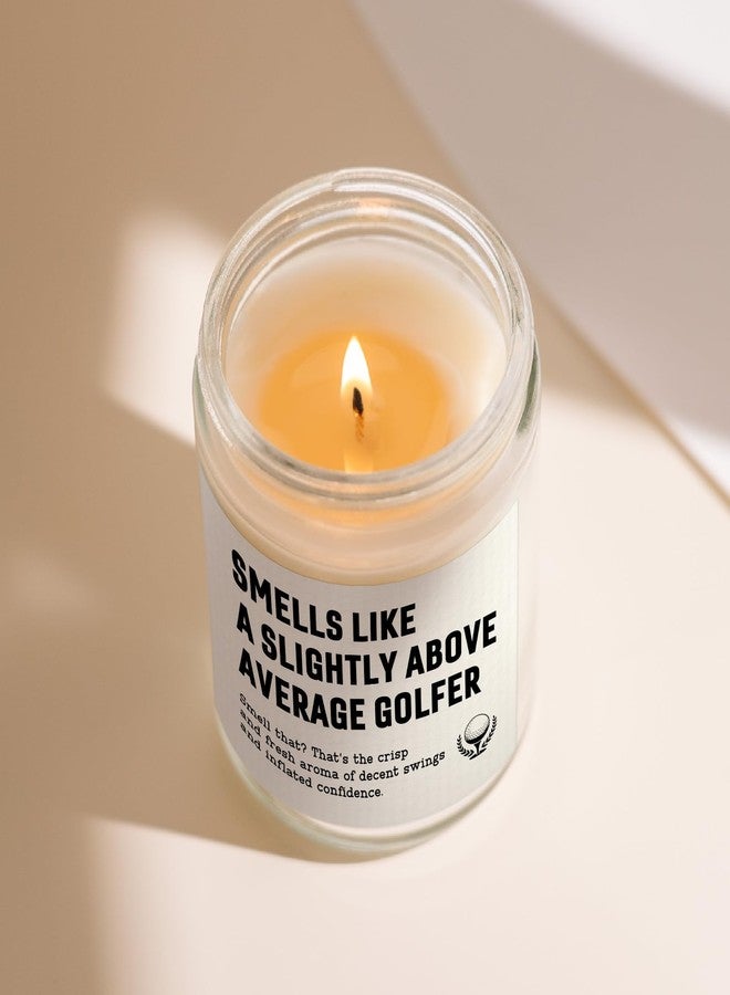 Petalsun Golf Gifts for Men Women, Funny Gifts for Golfer, Golf Themed Candle, Birthday Gift for Above Average Golfer Friend Boyfriend Husband Dad Mom - Lavender(7oz) - Image 3