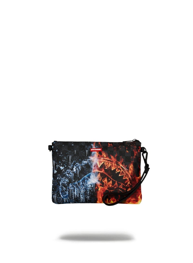 SPRAYGROUND FIRE & ICE SHARK CROSSOVER CLUTCH  - Image 3