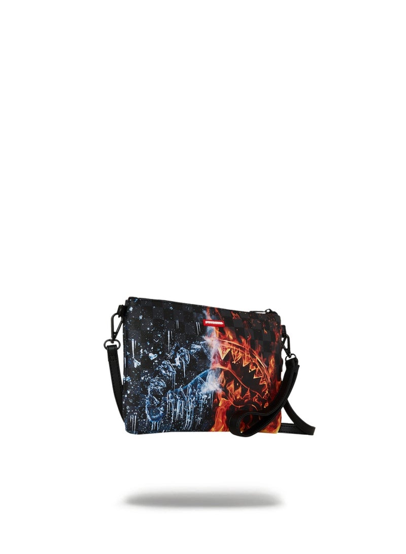 SPRAYGROUND FIRE & ICE SHARK CROSSOVER CLUTCH  - Image 2