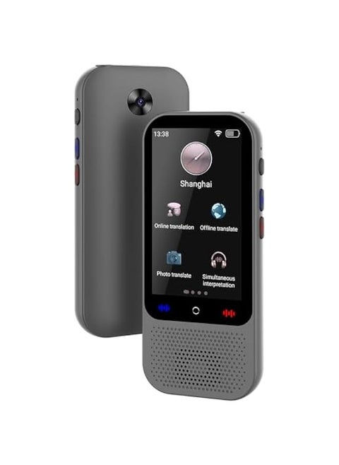 Translator, Portable Language Translator Device with 138 Languages Translating 16 Offline Translation Simultaneous Interpretation Support Voice Video Recording/Photo Translate/ChatGPT Function