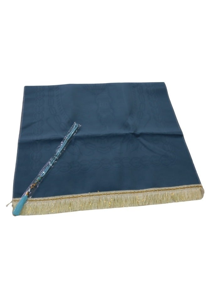 سمارت هوم سجادة صلاه مبطنة بتصميم رسوم إسلامية للأطفال منقوشة مبطنة/شرشف صلاة 100*60 سم - Image 2