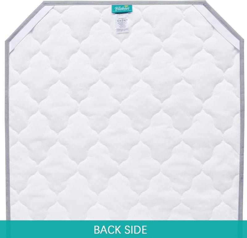 Biloban Cot Sheet for Standard Size DaycarePreSchool Cot Kids Nap Mat Sheet 23 x 51 Childrens Naptime Cot Sheet Breathable Nap Mat for Boys and Girls Grey - Image 5