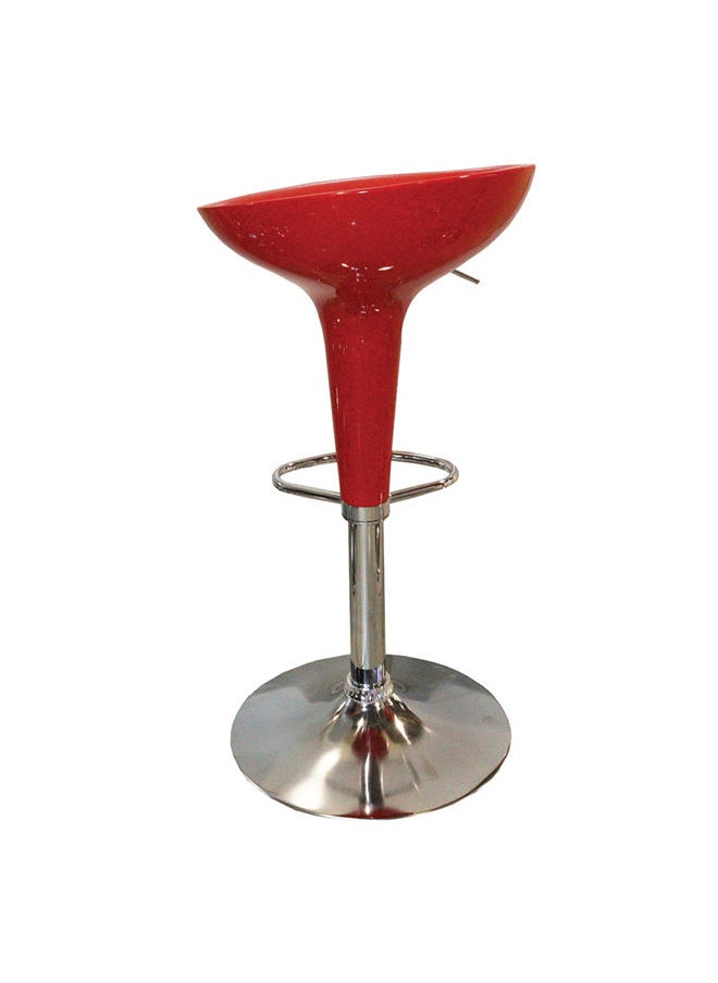 JILPHAR FURNITURE Adjustable Bar Stool Red  - Image 3