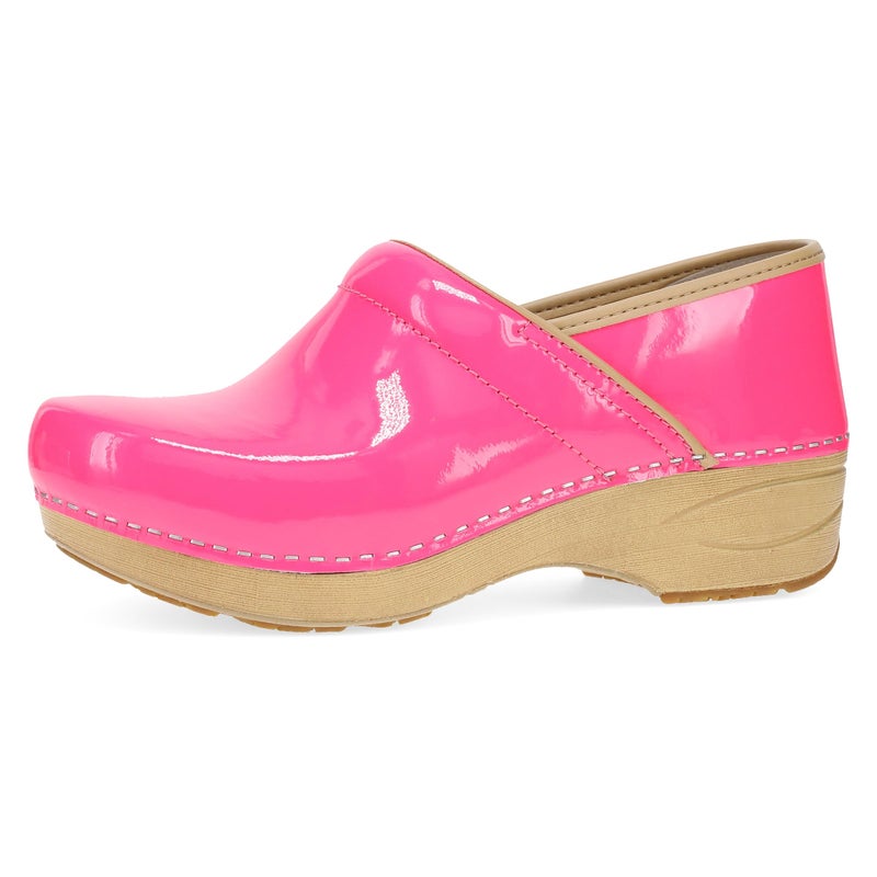 Dansko XP 2.0 Clogs - Lightweight Slip-Resistant Footwear for Comfort and Support - Ideal for Long Standing Professionals - Nursing, Veterinarians, Healthcare Professionals Pink Neon 8.5-9 M US - Image 1
