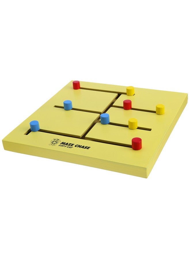 Skillofun Kid Wooden Maze Chase - Copy Cat, Multi Color
