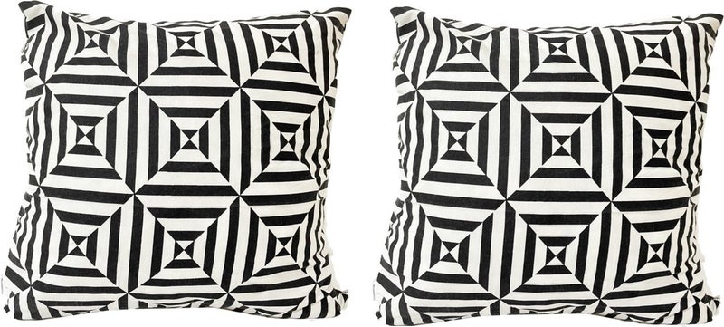 Throw Pillow Pillow Case Vip Pillow Case 2 PCS - 43X43 Cm (Hypnosis)  - Image 1