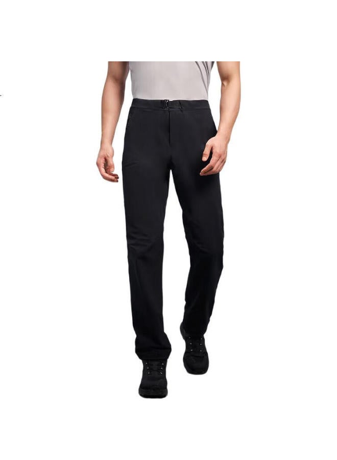 PELLIOT Wind Shield Max Outdoor Softshell Pants Men'S Waterproof And Abrasion Resistant Long Pants High Elasticity Breathable Sports Pants 115107003 Gray M - Image 3