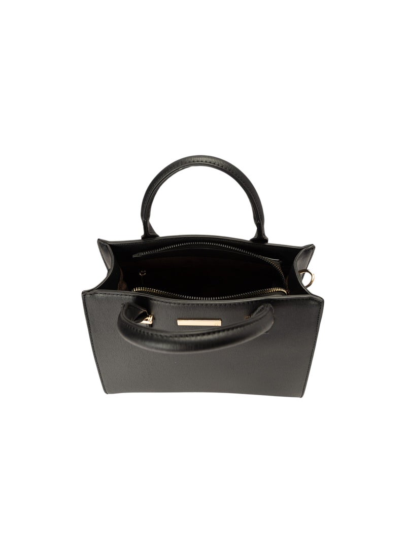 Bata Solid Satchel Bag - Image 4