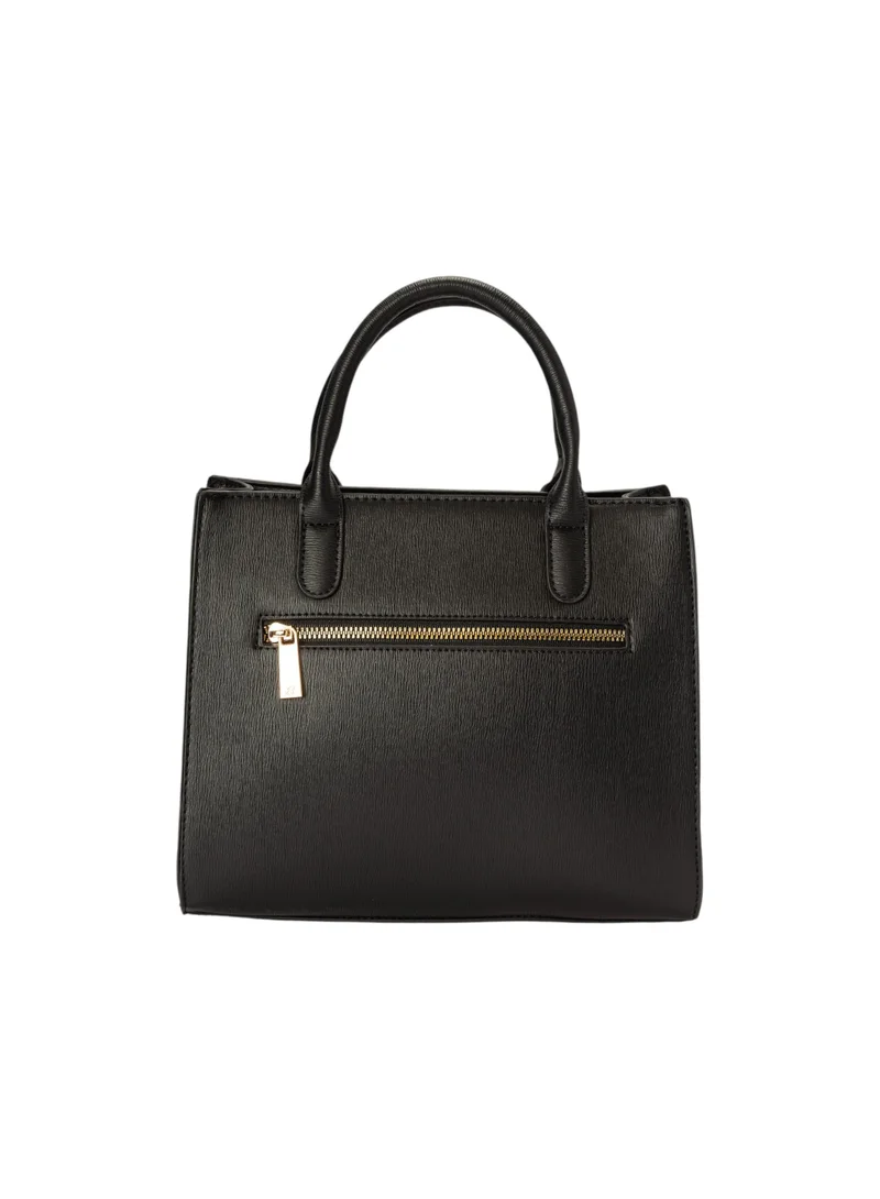 Bata Solid Satchel Bag
