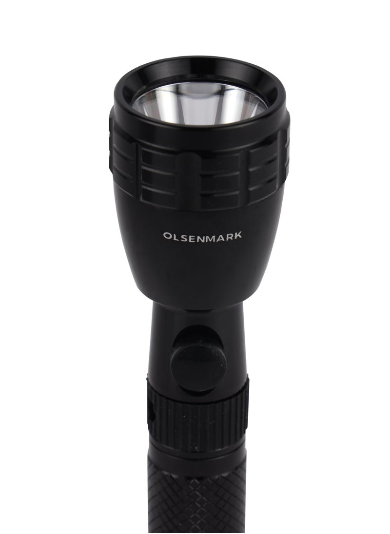 Olsenmark - Olsenmark Rechargeable LED Flashlight- OMFL2832, Lithium Battery, 3W LED, Light-Weight Design and Long Hours - Image 1