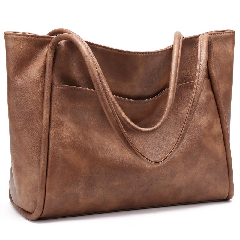 GAEKEAO Tote Bag for Women Work with Zipper Vegan Leather Ladies Travel Shoulder Bags Purses and Handbags Casual Weekender - Image 1