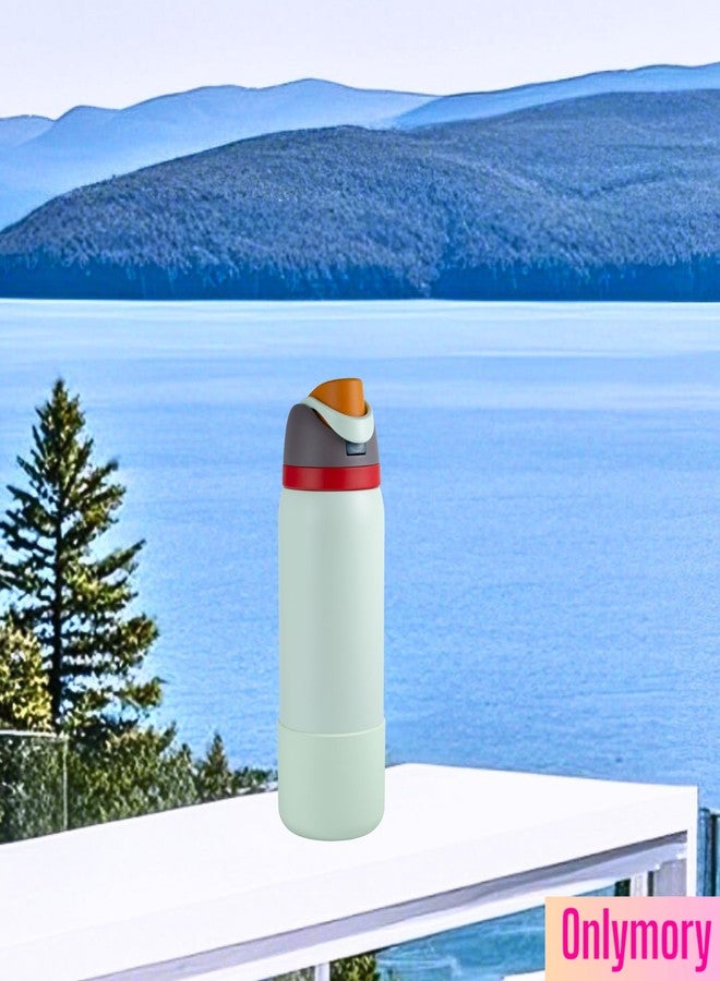 Onlymory Silicone Boot for Owala 32 OZ Water Bottle, Boots for Owala 32OZ Bottle, Protective Sleeve Accessories, Anti-Slip Bottom Protector Bumper (Mint Green, 32 OZ) - Image 3