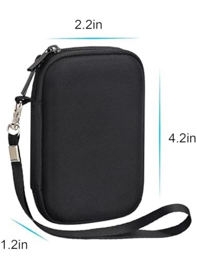 لاكدو حقيبة حمل صلبة لجهاز Sandisk Extreme Portable External SSD Sdssde60 Sdssde61 250Gb 500Gb 1TB 2TB 4TB USB C SSD Drive EVA مقاوم للصدمات ومقاوم للماء وحقيبة تخزين واقية للسفر باللون الأسود  - Image 5