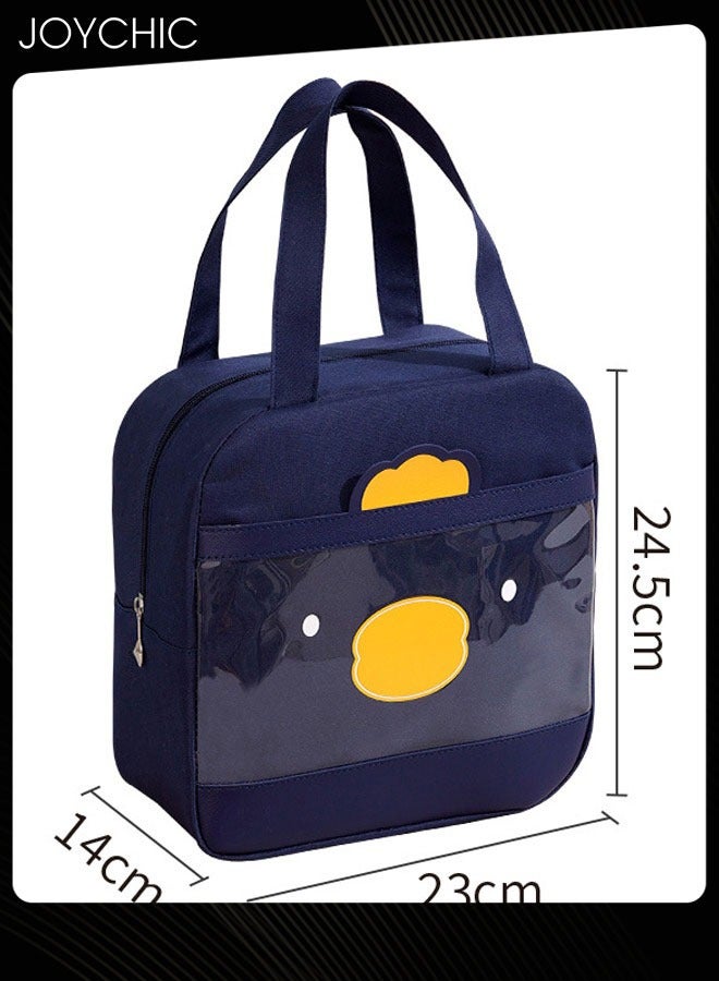 جوي شيك حقيبة عزل طعام متعددة الوظائف من أكسفورد مكونة من 3 قطع للحفاظ على الدفء والانتعاش، حقيبة غداء قابلة لإعادة الاستخدام للمدرسة والمكتب والنزهات الخارجية - Image 5