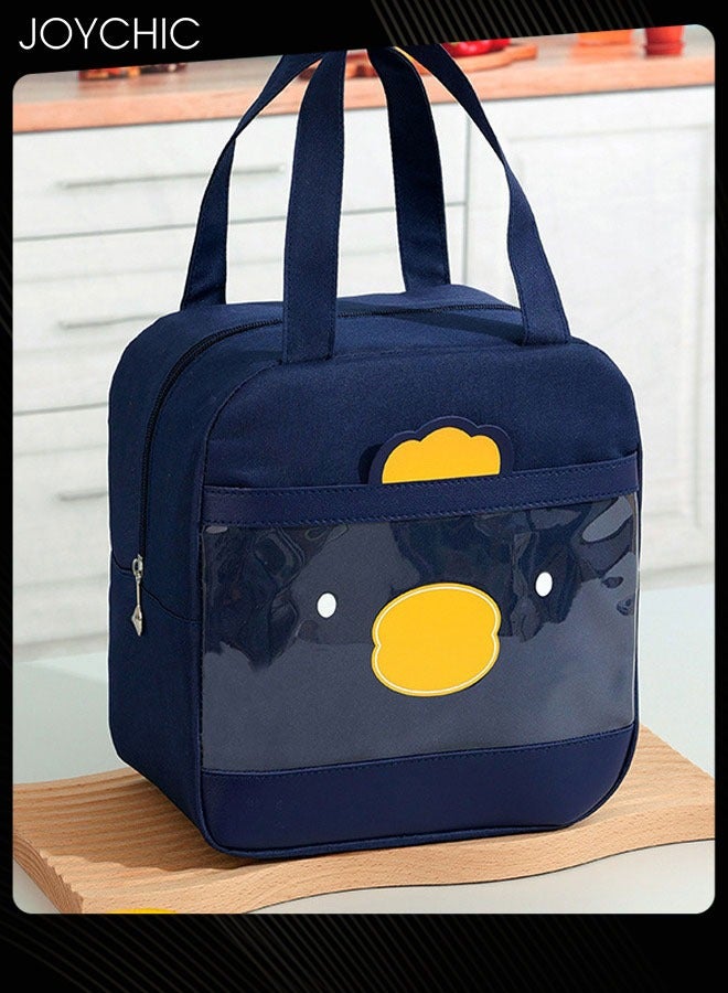 جوي شيك حقيبة عزل طعام متعددة الوظائف من أكسفورد مكونة من 3 قطع للحفاظ على الدفء والانتعاش، حقيبة غداء قابلة لإعادة الاستخدام للمدرسة والمكتب والنزهات الخارجية - Image 2