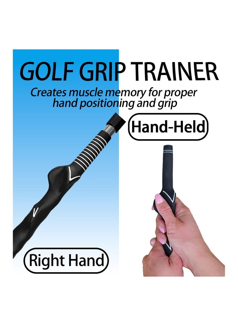 Golf Swing Trainer aid, Golf Training aid to Improve Hinge, Forearm Rotation, Shoulder turna and Grip.Portable Collapsible Swing Trainer Equipped with Golf Grip Trainer, for Improved Rhythm - pzsku/Z389CBEEEF6439A6BC52AZ/45/_/1731134077/980edd0a-23e8-44cd-b868-edb25c6d3b70