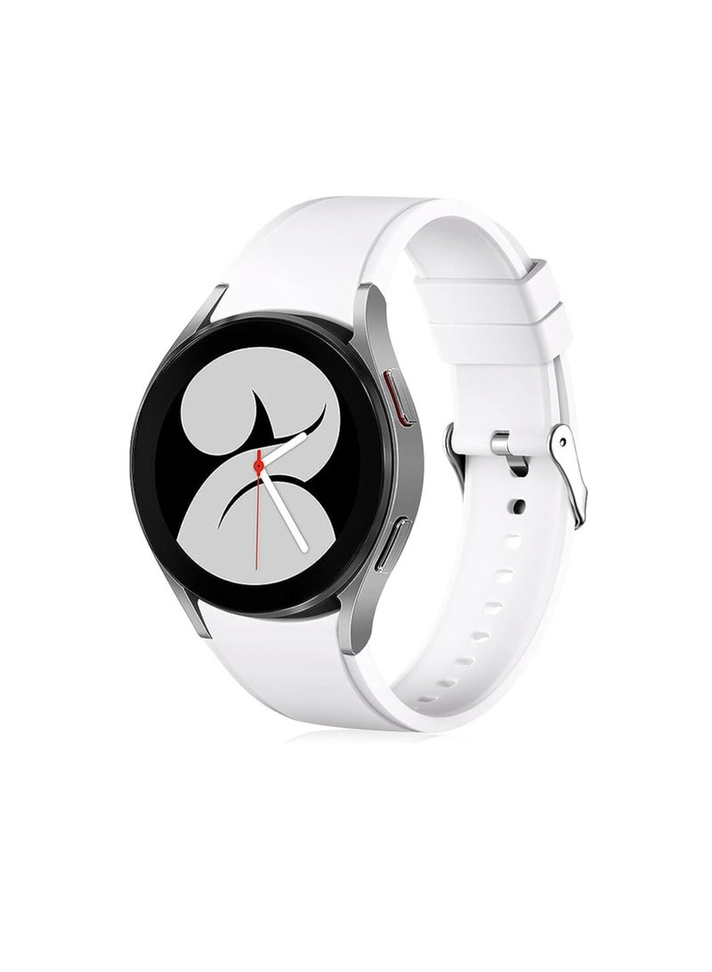 Strap Silicone Band 20MM For Samsung Gear Sport/Samung Watch 4/S2 classic/galaxy 42mm/ active 40mm/active 2 40mm 44mm/Amazfit GTR 42mm/ GTS 3/ GTS 2 mini/GTS 2e/ Bip U/U Pro/ GT2 42mm