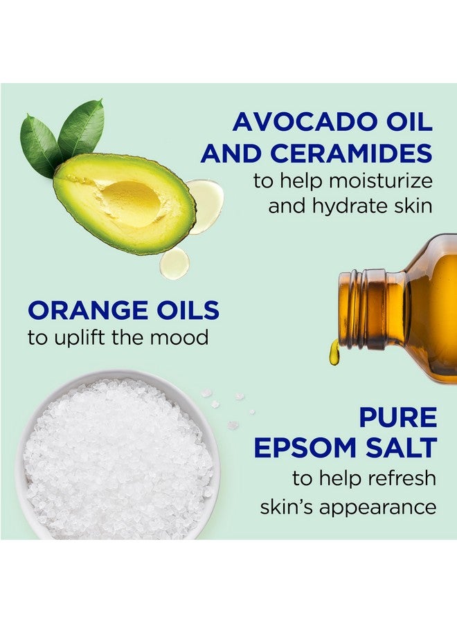 دكتور تيل غسول الجسم من دكتور تيلز بملح إبسوم النقي، لإشراقة وترطيب البشرة مع الأفوكادو، 24 أونصة سائلة (عبوة من 4 قطع) - Image 2