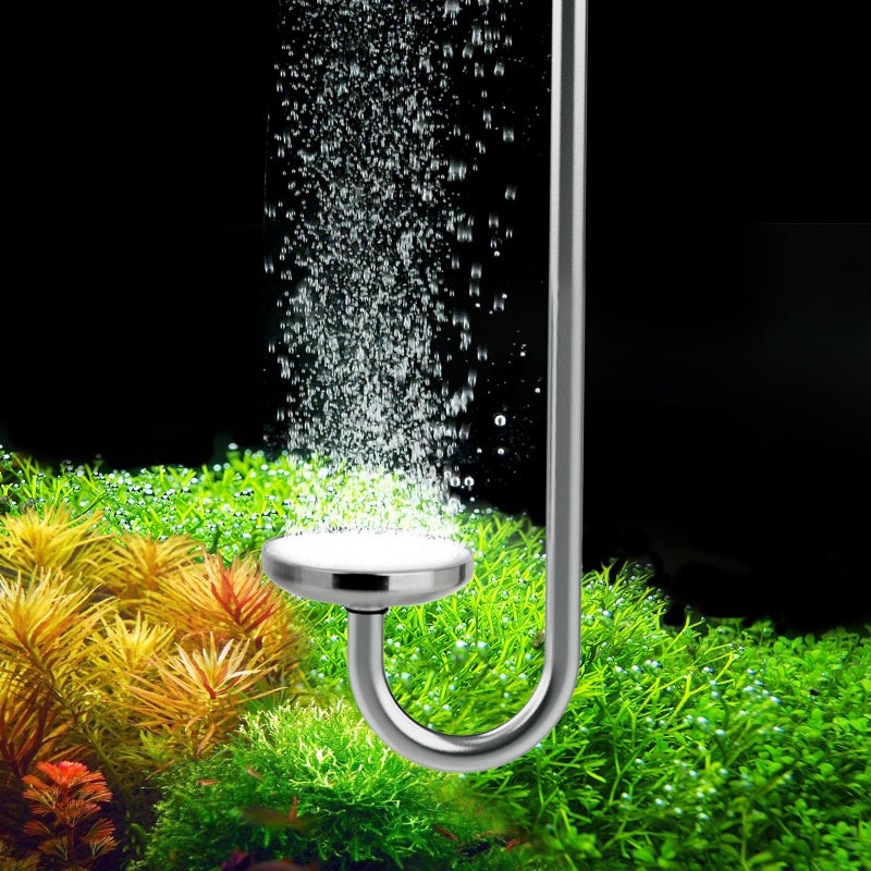 Hygger CO2 Stainless Steel CO2 Diffuser Atomizer Used for Aquarium Plants,Water Grass Tank,Fine and Uniform Bubbles, Durable and Not Easy to Rust (S(25cm)) - Image 1