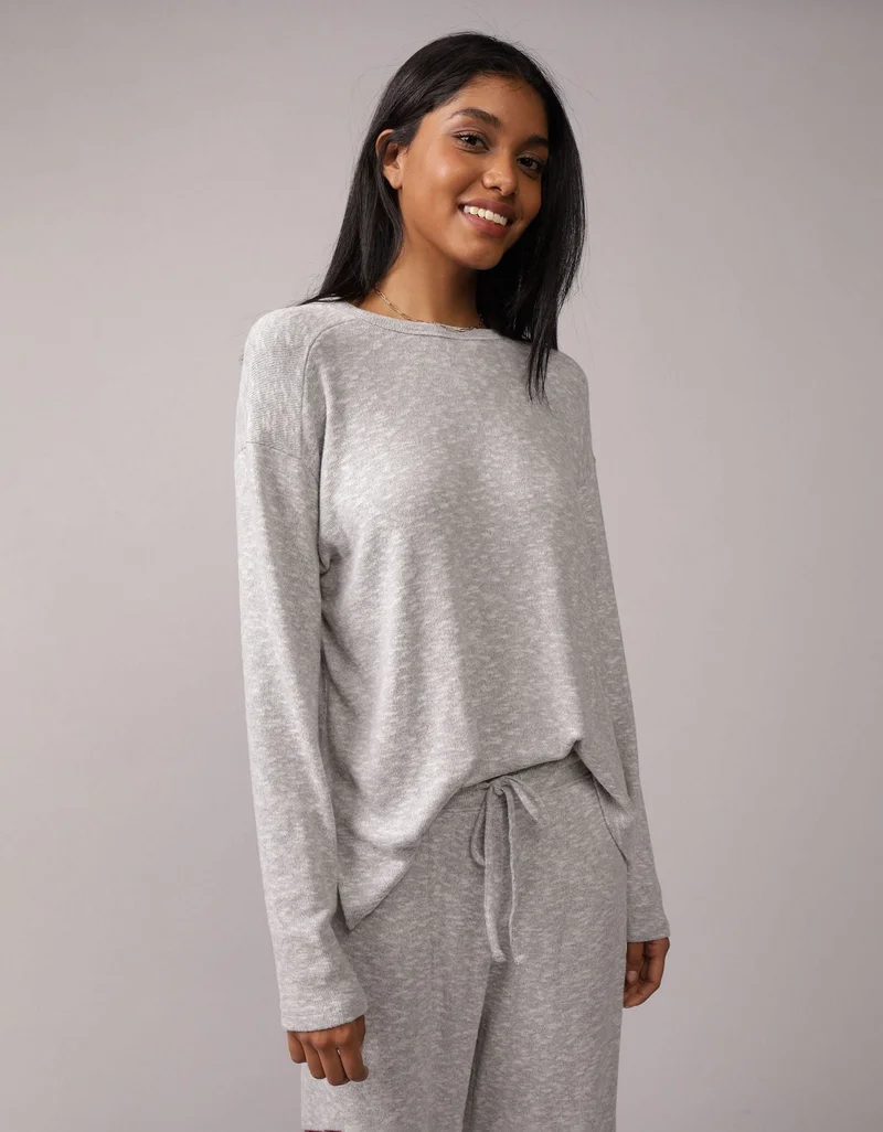 AE Plush Long-Sleeve T-Shirt