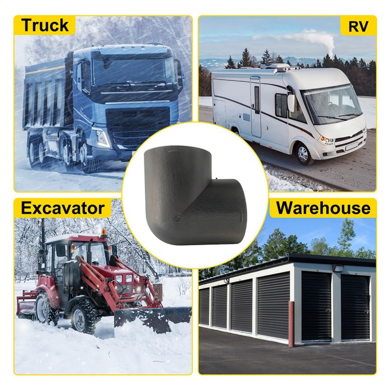 ThermalFlow Pro Air Heater Ducting High Temperature Resistance Flexible Caravan Accessories Pipe Outlet Connector For Heater Road Trip RV 3 - Image 5