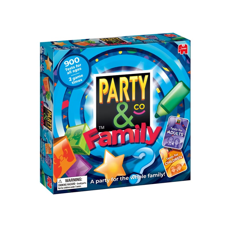 Jumbo Party Co Family Board Game Fun MultiChallenge Game for 8 Years Multiplayer Family Entertainment - Image 3