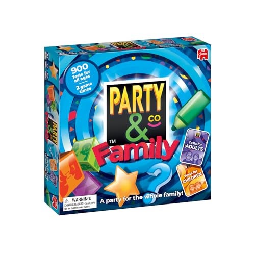 Jumbo Party Co Family Board Game Fun MultiChallenge Game for 8 Years Multiplayer Family Entertainment - Image 1