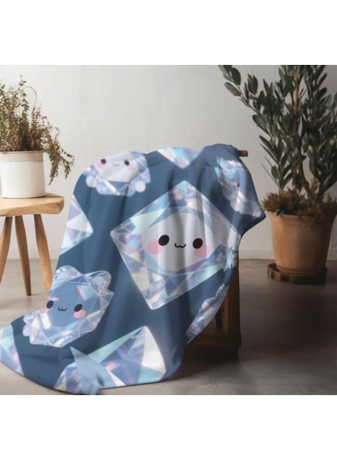general Children's or student cartoon flannel thin blanket (warm and comfortable, suitable for sleep, games) 100cm*150cm - 705 - Image 4