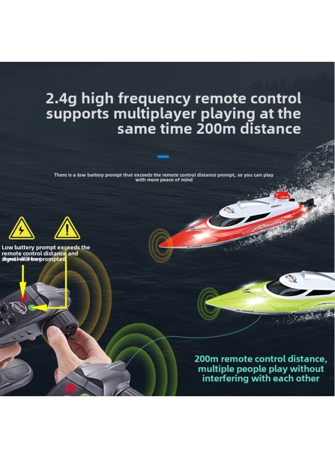 Super-horsepower Long-distance Remote Control Boat Dragnet High-speed Speedboat Fishing Trawl Dragnet Boat Automatically Unhooks And Puts Fishing Net-Color:Green-Specifications:2 Play For About 80 Minutes, You Can Pull The Net But Do Not Unhook  - Image 5