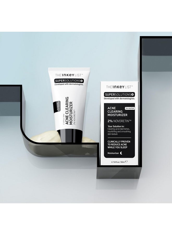 The Inkey List Supersolutions Novoretin 2% Moisturizer Skin Clearing Moisturizer To Reduce Blemishes And Breakouts While You Sleep Noncomedogenic 1.69 Fl Oz  - Image 5