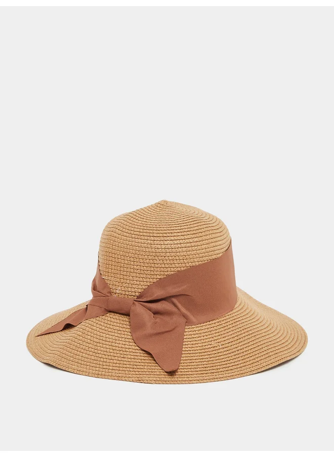 Styli Styli Ribbon Detail Straw Hat