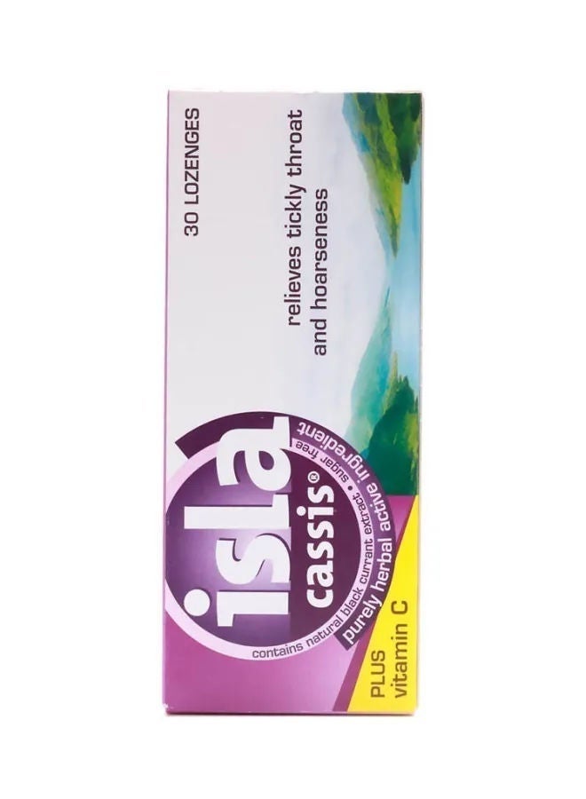 ISLA Cassis Lozenges - 30 Count