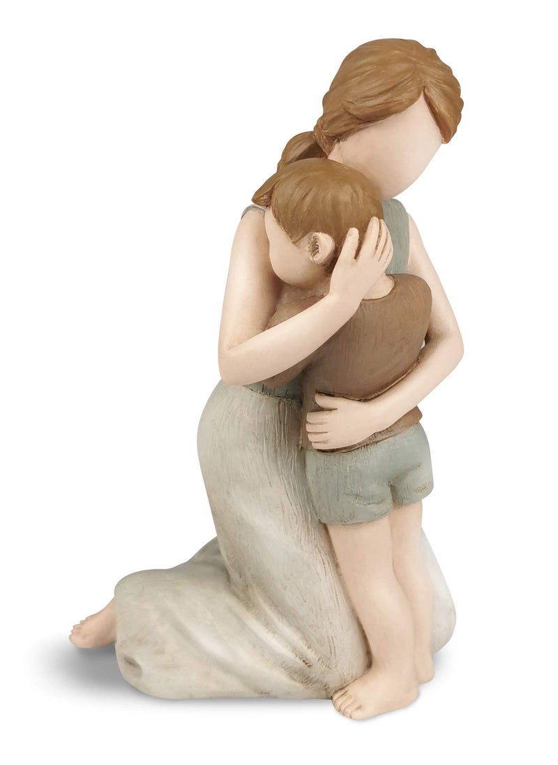 Carracci Mother and Son Figurines The Greatest Bond Mom and Son Statues Sculpted HandPainted Figures Gifts for Mothers Day Anniversary Birthday