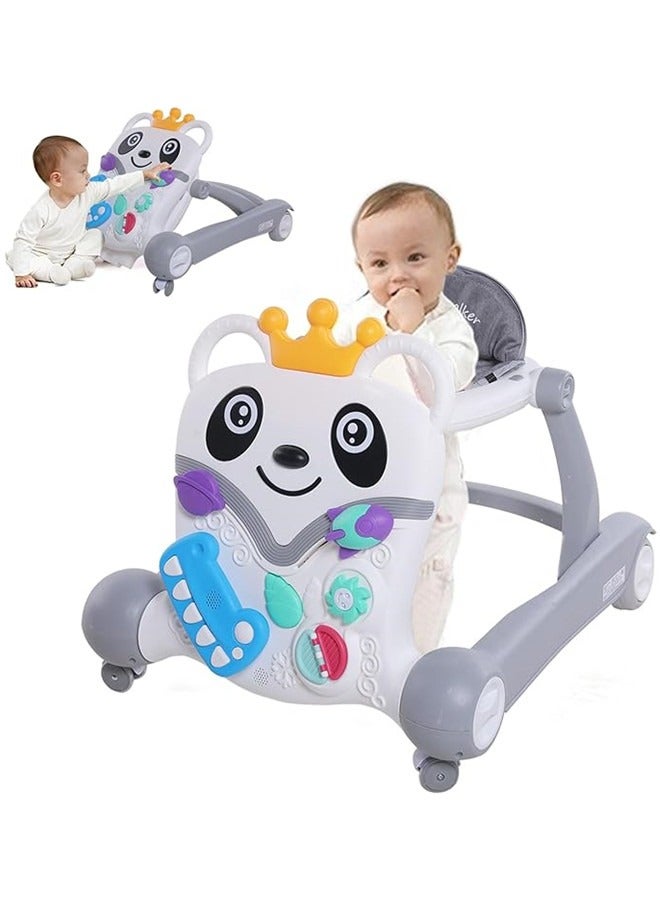 Beauenty 3-in-1 Baby Walker For Girls Boys-Baby Sit To Stand Learning Walkers & Activity Table Center, Early Educational Toddler Push Walker,Infant Standing Toys For 6 To 36 Months - Image 1