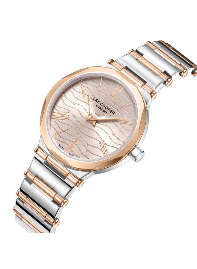 لي كوبر ساعة يد نسائية معدنية بعقارب . -  مم - Image 2