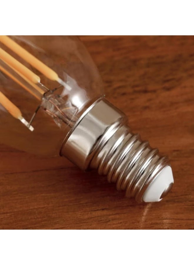 Levin Germany Led Filament Candle Bulb 5W Dimmable E14 Base 2700K Warm White 500 Lumens 320 Beam Angle 100 LM/W 20000H - Image 5