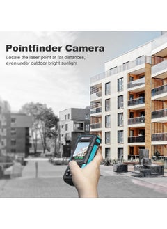 MILESEEY MiLESEEY Laser Measure, 328Ft Laser Distance Meter, Rechargeable Multifunctional Laser Measurement Tool with Pointfinder Camera, P2P Technology, Perfect for Outdoor Long Range Measurement (App Version)  - Image 2